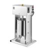 Electric Sausage Stuffer, 22 LBS / 10 L Vertical Meat Stuffer, Stepless Speed Control and Foot Pedal