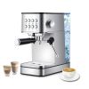 20 Bar Compact Stainless Steel Coffee Maker for Household & Commercial