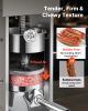 Electric Sausage Stuffer, 22 LBS / 10 L Vertical Meat Stuffer, Stepless Speed Control and Foot Pedal